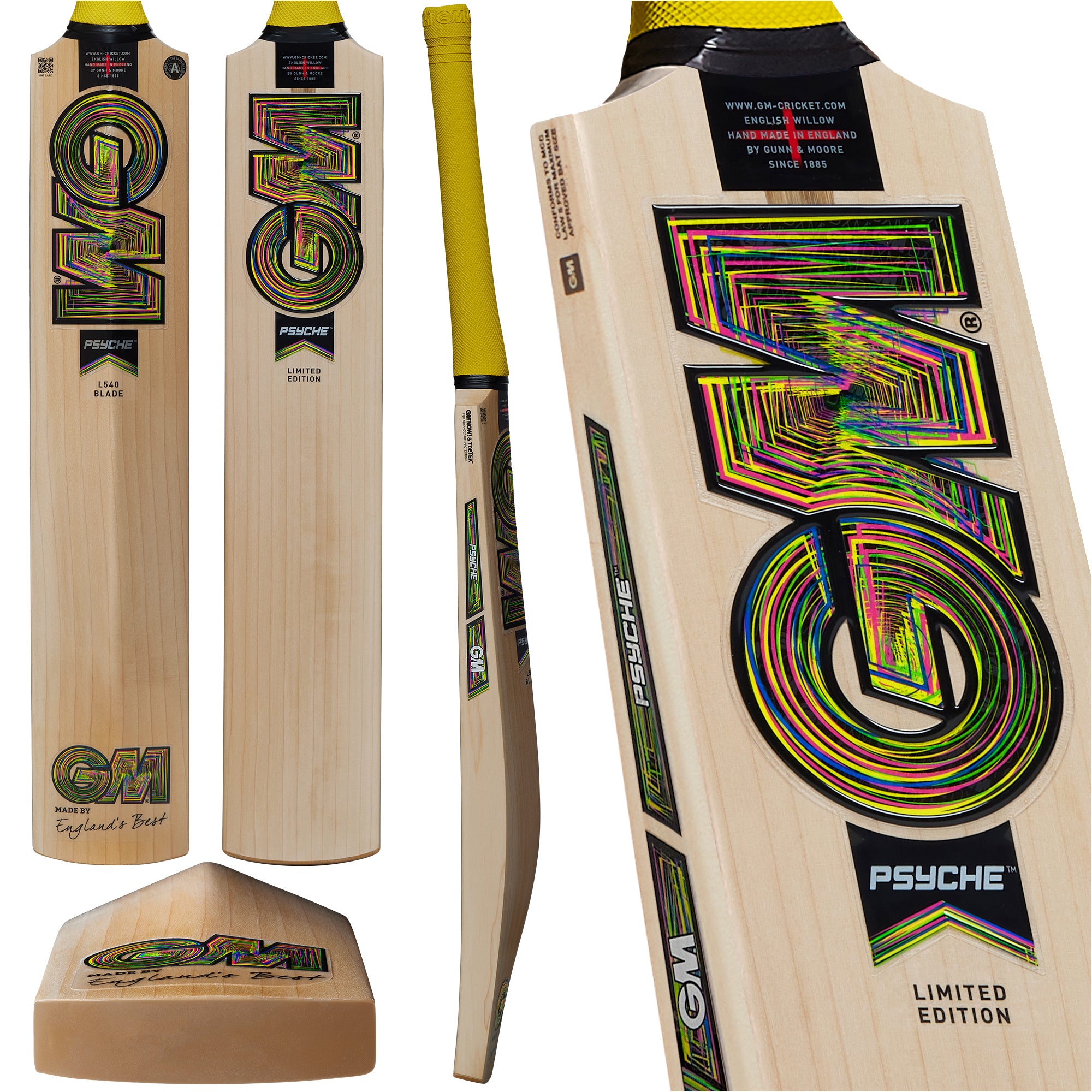 Cricket bat English willow GM PSYCHE DXM 404 TTNOW